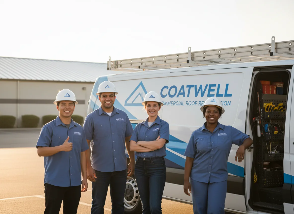 Commercial roof coating company in Fayetteville, NY